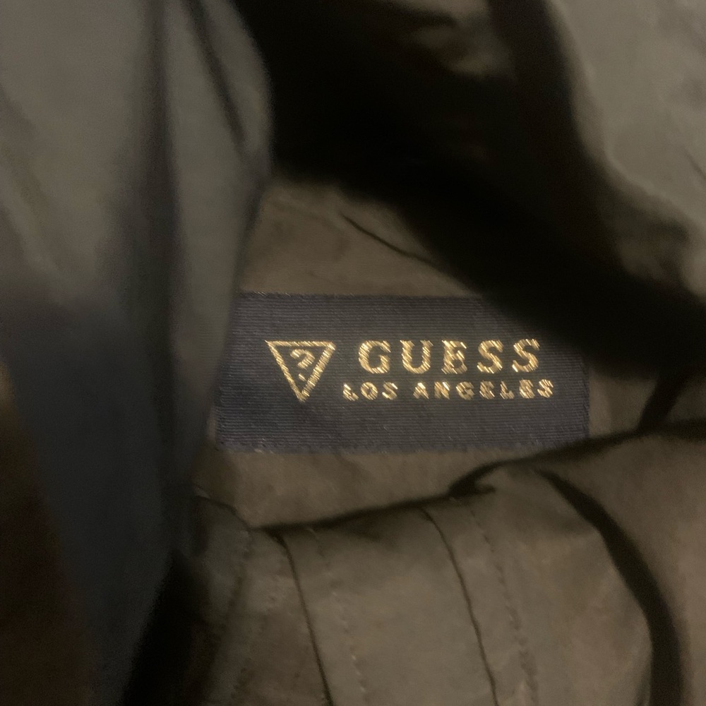 Olive green guess jacket women’s